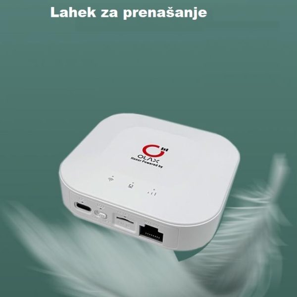 4G lte usmerjevalnik, 4 g wifi modem