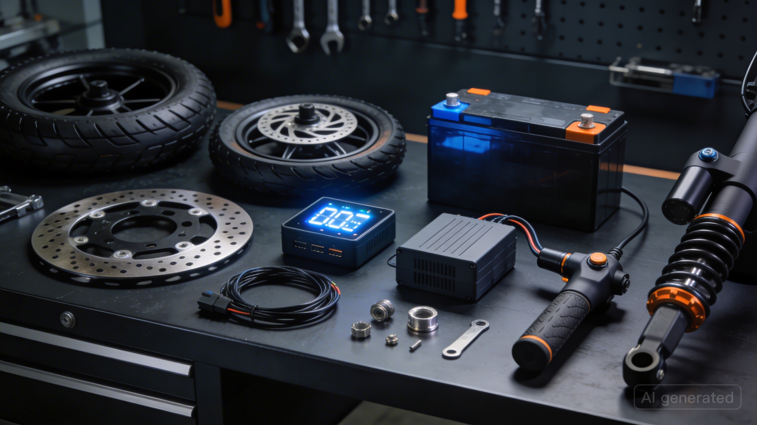 Nadomestni deli za električne skiroje