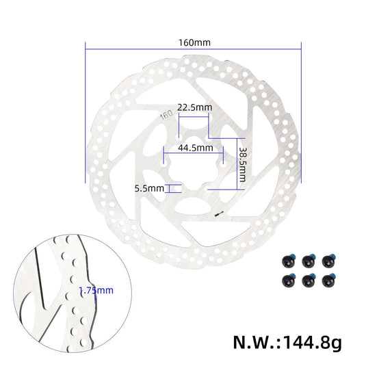 160 mm zavorni disk ULIP – KuKirin G2 G4